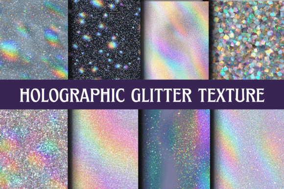 Download Holographic Glitter Texture - Holographic glitter Collection