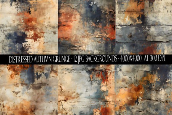 Download Distressed Autumn Grunge Backgrounds - Backgrounds Collection