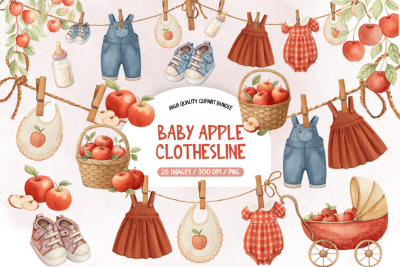 Download Apple of Our Eye Baby Shower Clipart - Baby shower clipart Collection