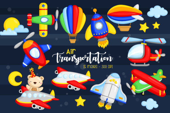 Download Air Transportation Clipart - Cute Bear - Cute bear Collection