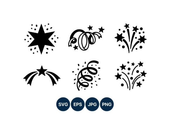 Download Stars and Confetti Celebration Vector - Celebration Collection