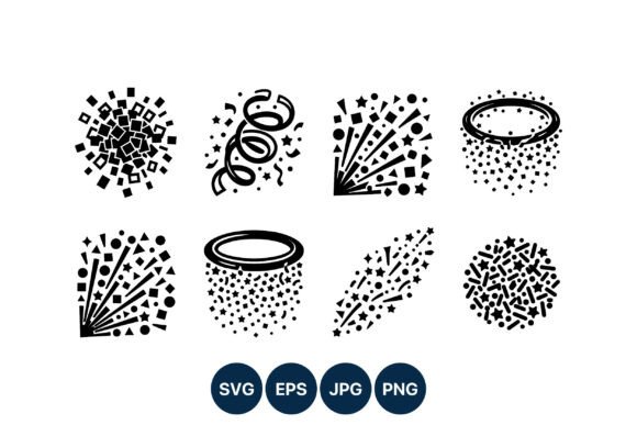 Download Confetti Celebration Vector Art - Celebration Collection